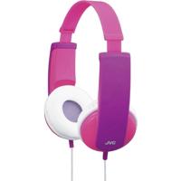 JVC HA-KD5-P-E On Ear koptelefoon Kabel Pink, Lila Volumebegrenzing, Lichtgewicht Kinderen - thumbnail