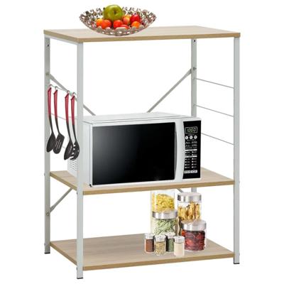 VidaXL Magnetronkast 60x39,6x79,5 cm bewerkt hout wit en eikenkleurig