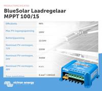 Victron Energy SCC010015200R Laadregelaar voor zonne-energie MPPT 12 V, 24 V 15 A - thumbnail