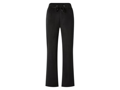 esmara Velours dames broek (Zwart, M (40/42))