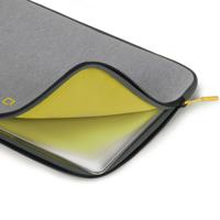 Dicota Laptophoes DICOTA Skin FLOW - Notebook-Hülle - 35.8 Geschikt voor max. (laptop): 35,8 cm (14,1) Grijs, Groen - thumbnail