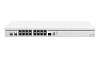 Mikrotik CCR2004-16G-2S+ kabelrouter, 16 Gigabit Ethernet, wit - thumbnail