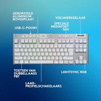 Logitech G G915 X Lightspeed TKL toetsenbord Draadloos Wit - GL Tactile - thumbnail