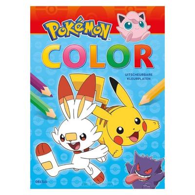 Pokemon Pokémon color kleurboek Pokemon Pokémon color kleurboek