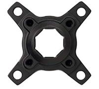 Miranda  brose spider 4-arm, bcd104, 58.0mm, aluminium, zwart - thumbnail