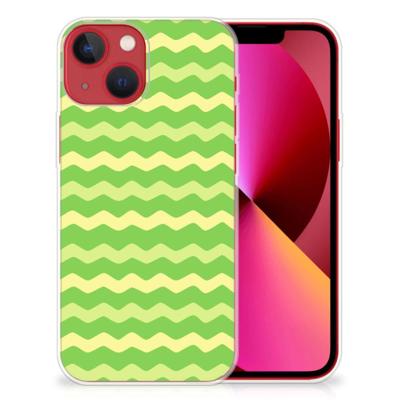 Apple iPhone 13 | TPU bumper | Waves Green