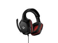Logitech Headset G332 Gaming Headset black/red - thumbnail