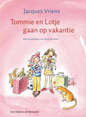 Tommie en Lotje gaan op vakantie - Jacques Vriens - ebook