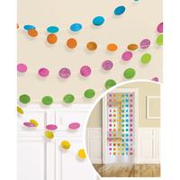 Amscan Hangslinger multikleur 213 cm 6 stuks | 12 stuks - thumbnail