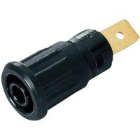 Stäubli SEB4-F6,3 Veiligheids-labconnector, female Bus, inbouw Groen, Geel 1 stuk(s) - thumbnail