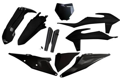 UFO PLAST kappenset trim kit ufo ktm black