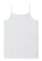 Meisjes Spaghetti hemd Organic 31960 - Kinder basic onderhemd Biologisch katoen - Verstelbare bandjes - thumbnail