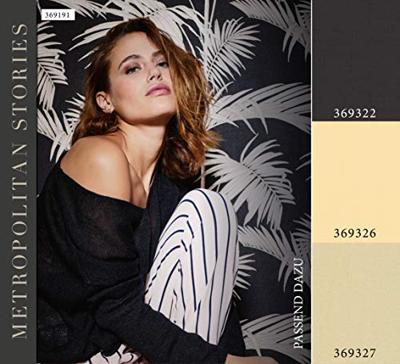 Livingwalls Metropolitan Stories crème behang | 369327