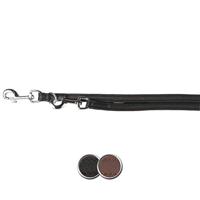 Verstelbare hondenriem Trixie Cavo Zwart 2 m S/M - thumbnail