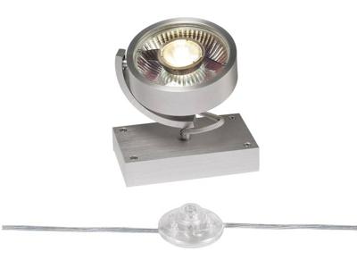 SLV 1000724 Vloerlamp GU10 Aluminium (geborsteld)