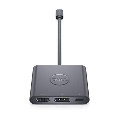 Dell USB-C, Monitor Adapter [1x USB-C stekker - 1x HDMI-bus, DisplayPort bus, USB-C bus] Dell Adapter USB-C to HDMI/DP with Power 0.18 m