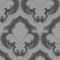 Dutch Wallcoverings Casbah/Bs1 Damask Black/Grey - Zwart/Grijs - thumbnail