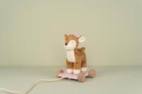 Little Dutch Fairy garden hertje op wielen fsc - thumbnail