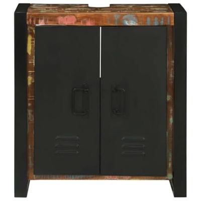 Wastafelkast Bruin 55 x 35 x 60 cm Massief Gerecycled Hout