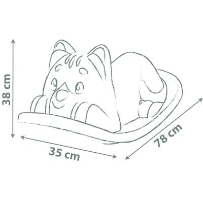 Smoby Kattenschommel blauw