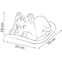 Smoby Kattenschommel blauw - thumbnail