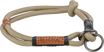 TRIXIE BE NORDIC HALSBAND HOND HALF-SLIP ZAND / ZWART 50X1,3 CM TRIXIE BE NORDIC HALSBAND HOND HALF-SLIP ZAND / ZWART 50X1,3 CM
