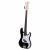 Fazley Classic Series FPB118 Black elektrische basgitaar - thumbnail