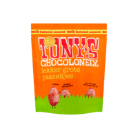 Tony&apos;s Chocolonely - Paaseitjes melk karamel zeezout - 178g - thumbnail