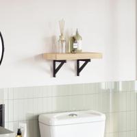 Tafelblad rechthoekig 60x20x4 cm massief acaciahout - thumbnail