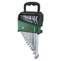 Bosch Groen Spanner set 12-piece (Steek/ringsleutelset 12 stuks: 6/7/8/9/10/11/12/13/14/15/17/19) - 1600A02Z9D - thumbnail