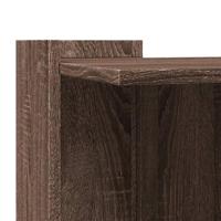 VidaXL Kattenbakkast 42x42x51 cm bewerkt hout bruin eikenkleurig - thumbnail