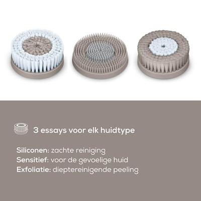 Beurer FC 59 Dual Gezichtsborstel Watervast, Met massagefunctie