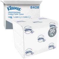 Kleenex Ultra gevouwen toiletpapier, 2-laags - thumbnail