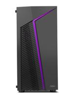 ATX Semi-toren doos Nox-Xtreme NXINFTYZETA Zwart - thumbnail