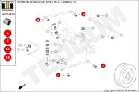 Draagarmrubber 00284419 - thumbnail