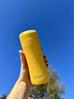 Retulp Tumbler thermosbeker - happy yellow - 300ml - thumbnail