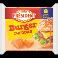 President Burger Cheddar 8 Plakjes 150 g bij Jumbo - thumbnail