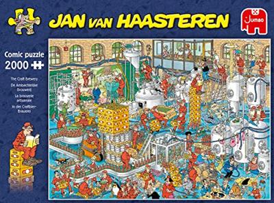Jan Van Haasteren legpuzzel - de ambachtelijke brouwerij, 2000st.