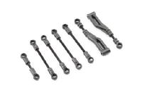 Ishima - Front Upper Linkage Set +Steering Linkage Set + Rear Upper Linkage Set + Servo Linkage Set (ISH-010-005) - thumbnail