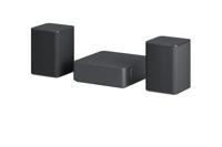 LG SPQ8-S draadloze achterluidsprekers (140 Watt) voor de LG Soundbars DS90QY & DS80QY, Dark Steel Silver [Modeljaar 2022] - thumbnail