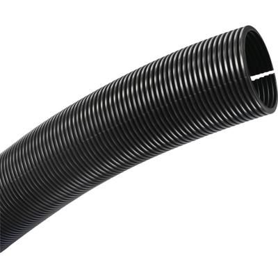 TRU COMPONENTS 1593177 TC-CRR48P203 Beschermslang (ribbelslang) Zwart 47.50 mm per meter