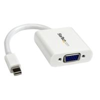 Mini DisplayPort naar VGA-Adapter Startech MDP2VGAW Wit Zwart 0,12 m - thumbnail