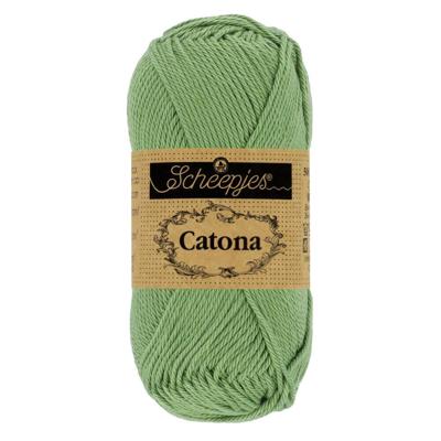 Scheepjes Catona - 10g - 212 Sage Green - Haakgaren / Breigaren