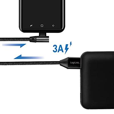 LogiLink CU0137 USB-kabel 0,3 m 2.0 USB A USB C Zwart LogiLink CU0137 USB-kabel 0,3 m 2.0 USB A USB C Zwart