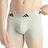 Adidas Boxershorts 3-pack flex cotton grijs-zwart-beige - thumbnail