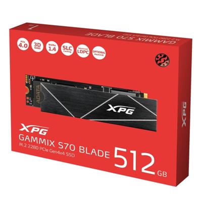 XPG Gammix S70 Blade 51GB M.2 SSD XPG Gammix S70 Blade 51GB M.2 SSD