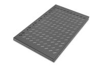 Digitus DN-19 TRAY1-1000-ECB 19 inch Apparaatbodem voor patchkast 1 HE Vast inbouw Geschikt voor kastdiepte: 1000 mm Zwart - thumbnail