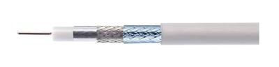 Kathrein 215500020 Coaxkabel Buitendiameter: 6.8 mm 75 Ω Wit per meter
