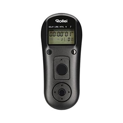 Rollei Draadloze afstandsbediening met 2,4 GHz voor Sony - maakt tot 50 m op afstand activering, langdurige verlichting, tijdsinterval en serieopname van uw Sony DSLM/DSLR-camera - zwart