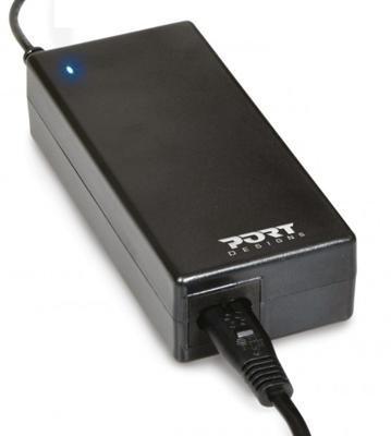 AC-adapter - PORT DESIGNS - Connect - AC 100-240 V - 60 W - Inclusief kabel van 1,8 m